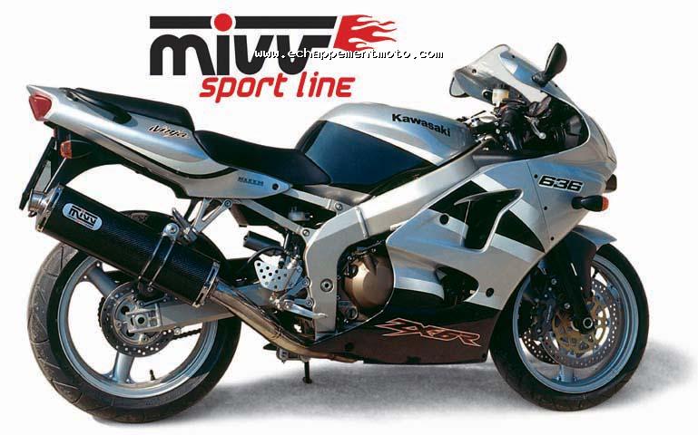 Double silencieux d'échappement Ixil pour moto Kawasaki 636 ZX6R 2005 à  2006 e9 1181 - MFPN : e9 1181 - JKBZX636CCA-218266-1O - Cdiscount Auto